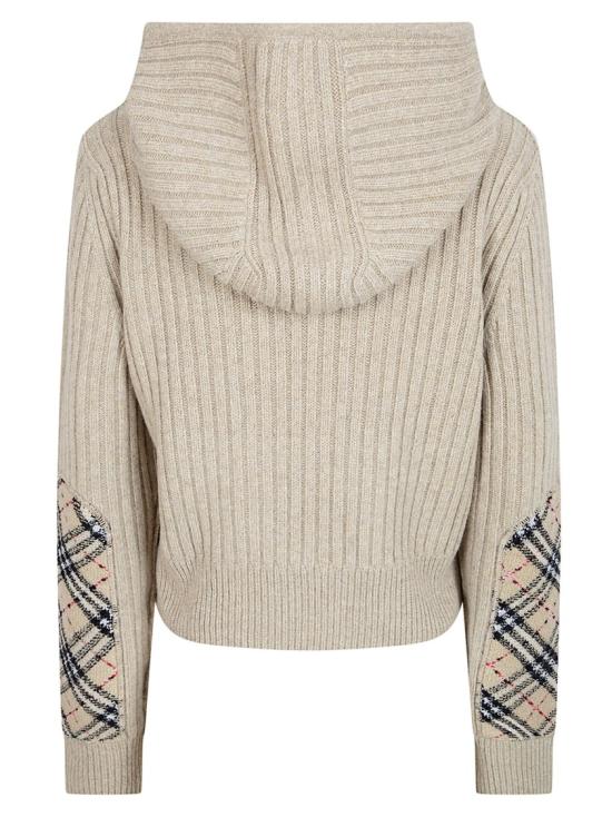 26SS 버버리 후드 티셔츠 8121145 B6545 Neutrals - BURBERRY