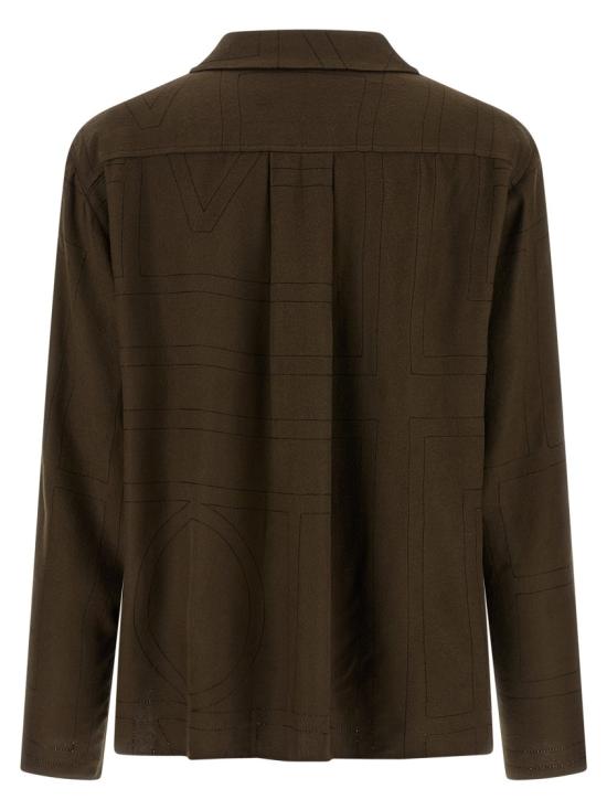 26SS 토템 셔츠 251WRT976FB0080034 Black - TOTEME