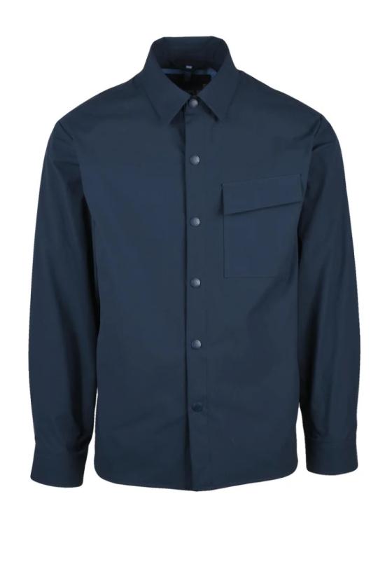 25SS 피플 긴팔 셔츠 모리오카  - 파란색