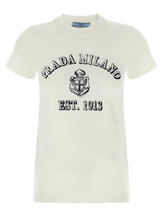 25SS 프라다 탑 3557BSOOO16XQF0009 White