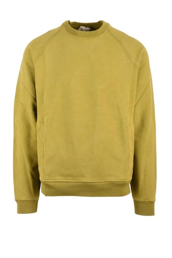  텐 씨 탑 면 크루넥 스웨트셔츠 카키색