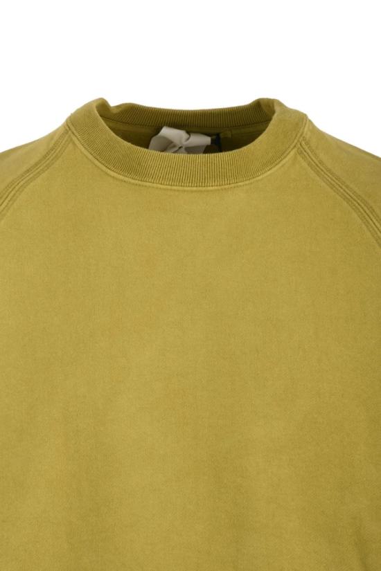  텐 씨 탑 면 크루넥 스웨트셔츠 카키색 - TEN C