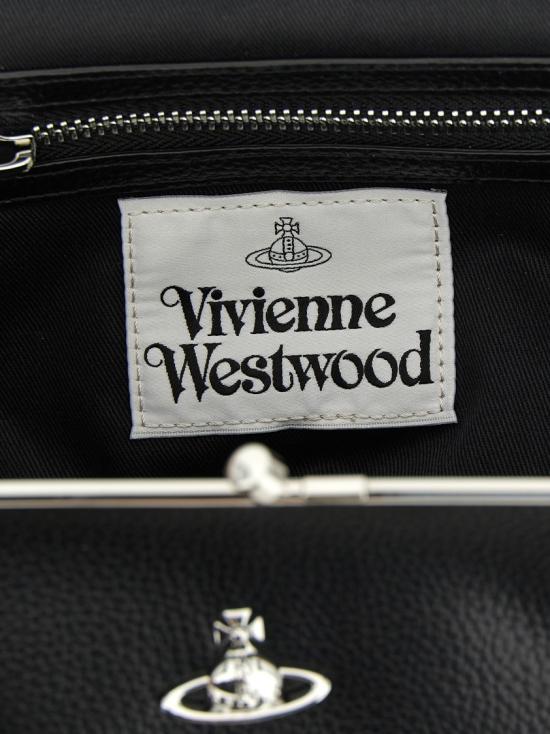 26SS 비비안웨스트우드 그래니 프레임 퍼스 4B010007WS000DN403 Black - VIVIENNE WESTWOOD