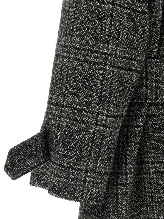 26FW 발렌시아가 원 레이어 레글런 코트 838934TSU201269 Black - BALENCIAGA