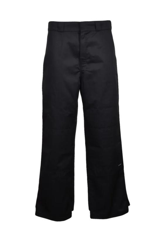  팜앤젤스 팬츠 와이드 레그 치노  - 블랙