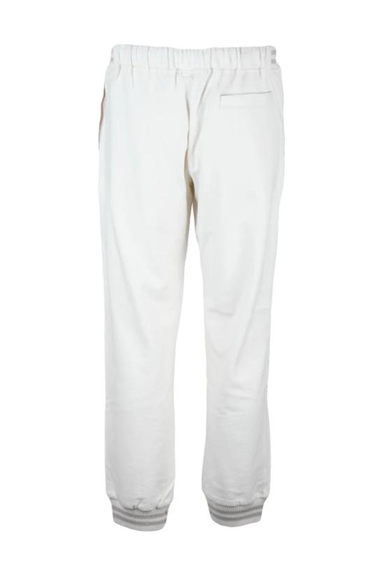  일레븐티 팬츠 벨벳 트레이닝복 - 화이트 - ELEVENTY