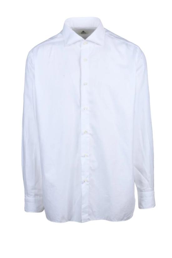 25SS 루이지 보렐리 긴팔 셔츠 면  - 흰색