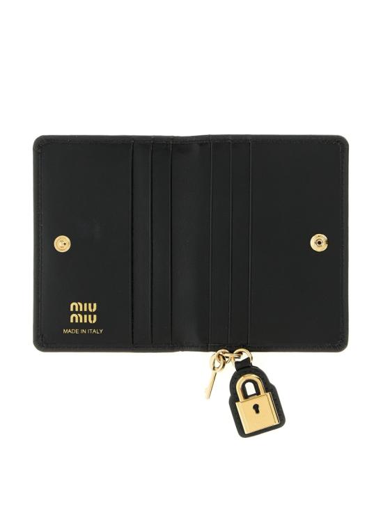 26SS 미우미우 지갑 5MC1032IGAF0002 Black - MIU MIU