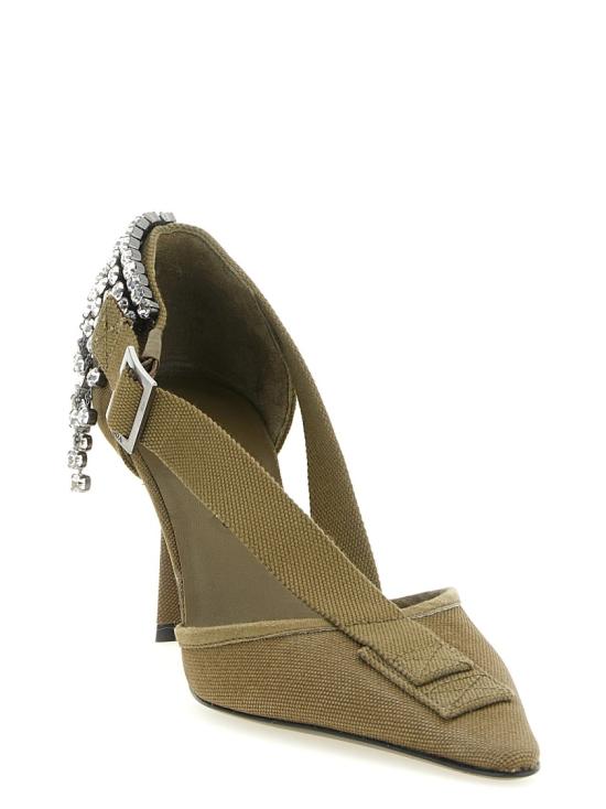 26SS 프라다 힐/펌프스 1I443OFB075010F0161 Brown - PRADA