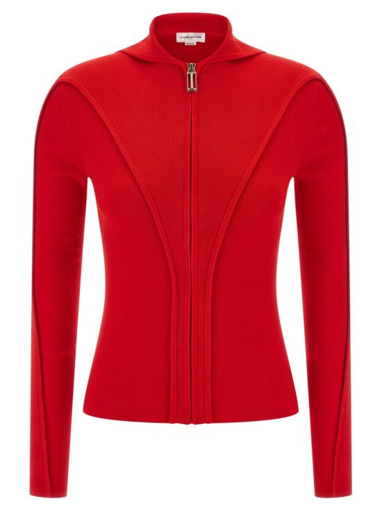 26FW 빅토리아 베컴 터틀넥 1325KTP006406ABRIGHTROSE Red