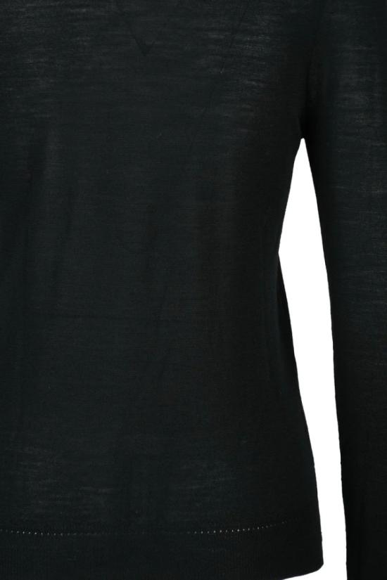  생로랑 터틀넥 여성용 터틀넥 스웨터 - 블랙 - SAINT LAURENT