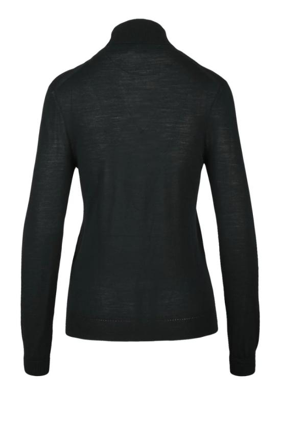  생로랑 터틀넥 여성용 터틀넥 스웨터 - 블랙 - SAINT LAURENT