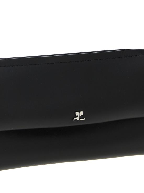 26FW 쿠레쥬 클러치/파우치 425GSA202CR00279999 Black - COURREGES