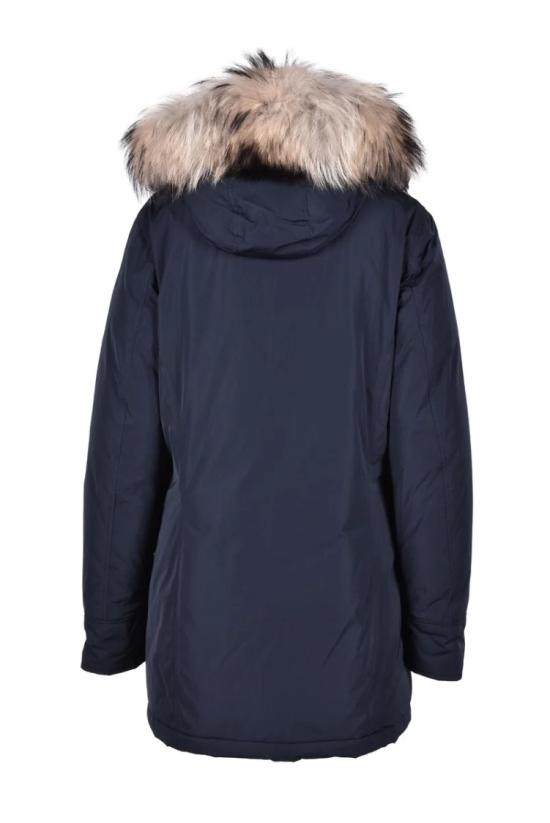  울리치 코트 럭셔리 아크틱 라쿤 파카 나이트 블루 - WOOLRICH