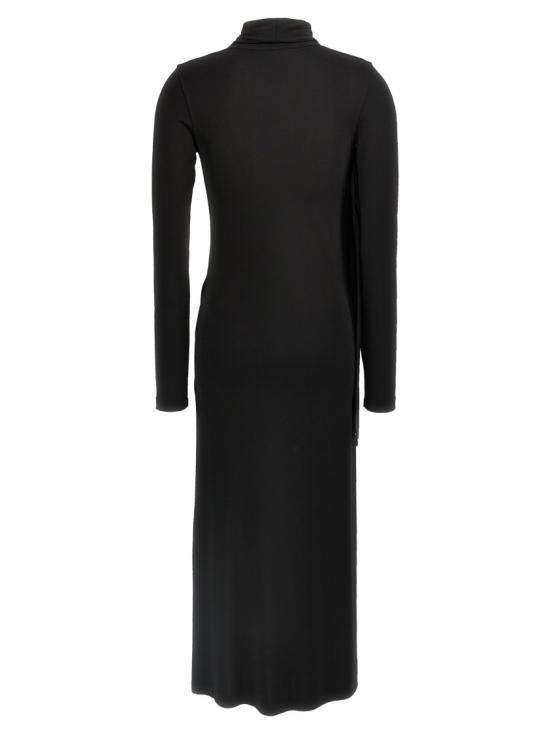 25SS 토템 롱 원피스 252WRD0172FB0162001 Black - TOTEME