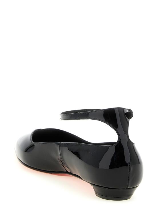 26SS 크리스챤 루부탱 플랫 슈즈 1260290B439 Black - CHRISTIAN LOUBOUTIN