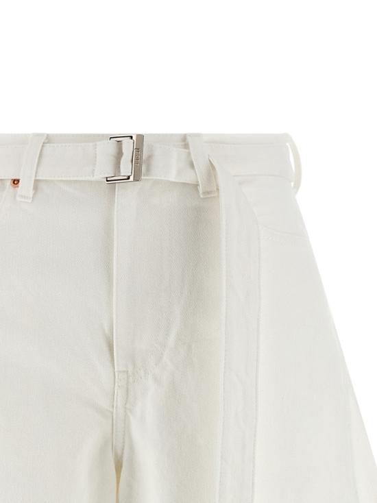 26SS 사카이 숏팬츠 2608317151 White - SACAI