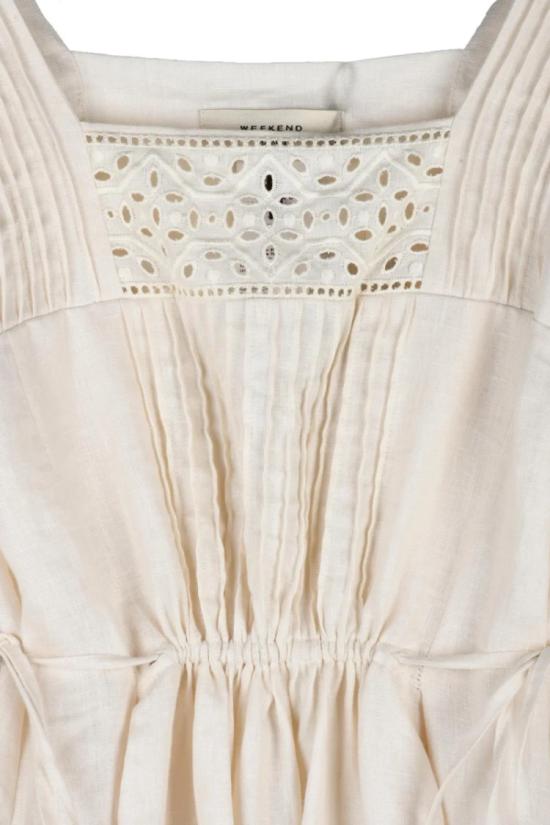 25SS 막스마라 롱 원피스 루글리오 드레스 - 베이지 - MAX MARA