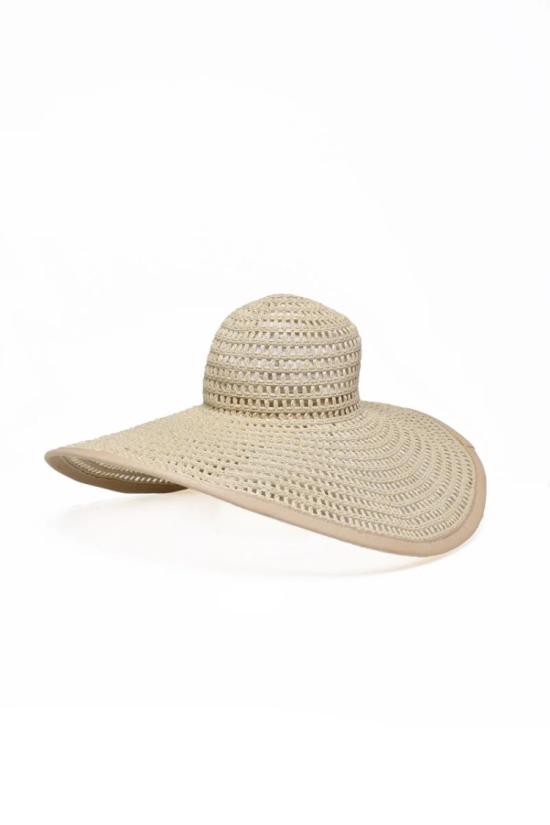 25SS 미소니 모자 밀짚 - 베이지색