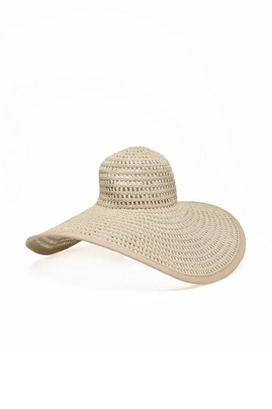 25SS 미소니 모자 밀짚 - 베이지색 - MISSONI