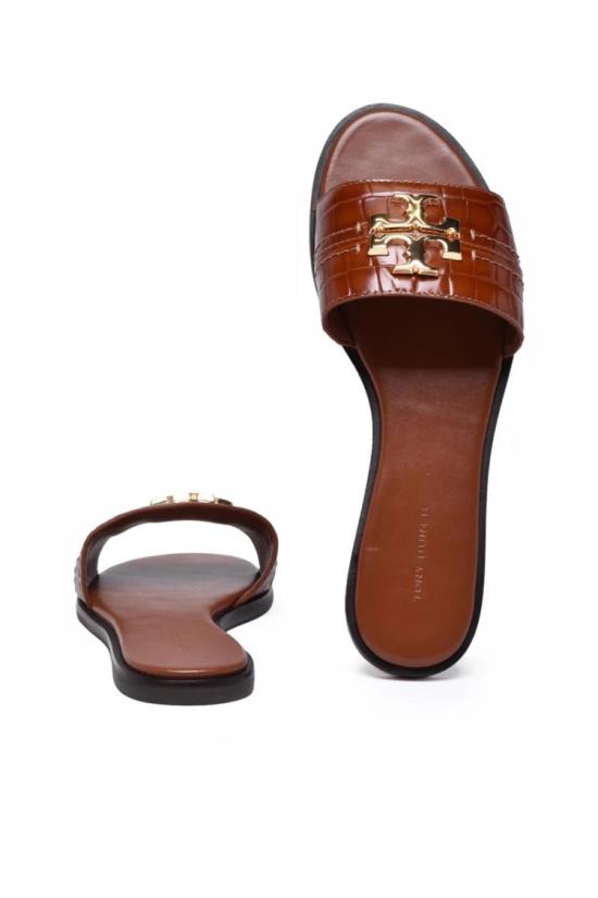  토리버치 뮬/슬리퍼 슬립온  - 브라운 - TORY BURCH