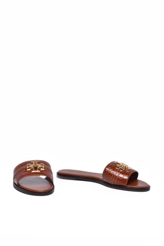  토리버치 뮬/슬리퍼 슬립온  - 브라운 - TORY BURCH
