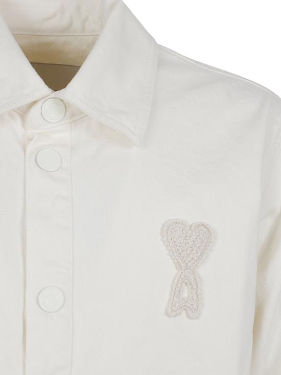 26SS 아미 긴팔 셔츠 UJK897MDE0126136 White - AMI