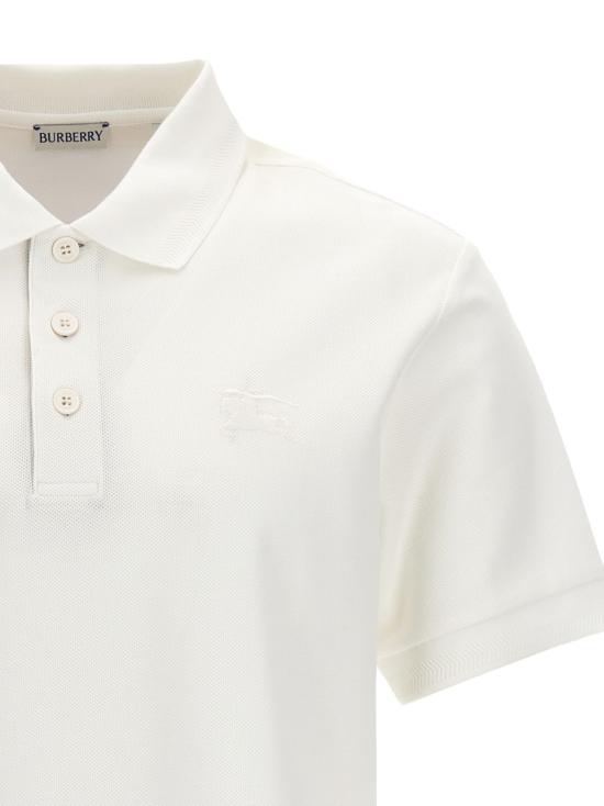 26SS 버버리 코튼 폴로 티셔츠 8099166WHITE White - BURBERRY