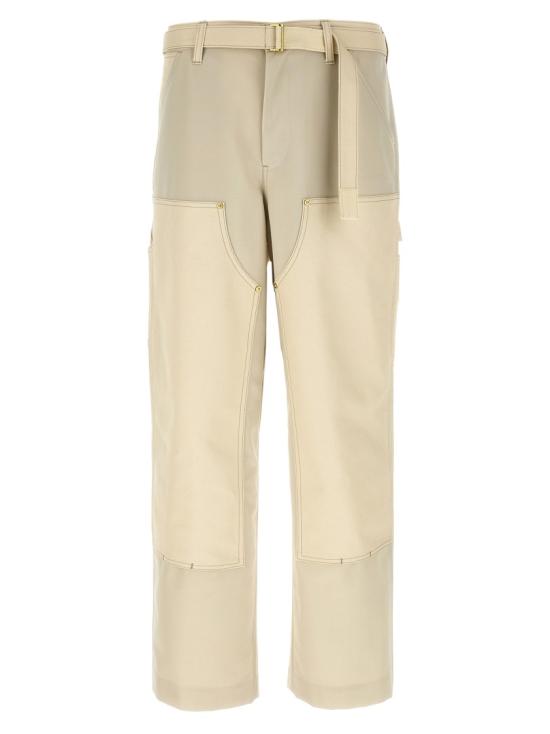 26SS 사카이 팬츠 2603993M199 Neutrals