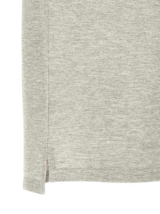 26SS 생로랑 폴로 티셔츠 844845Y37HC1403 Grey - SAINT LAURENT