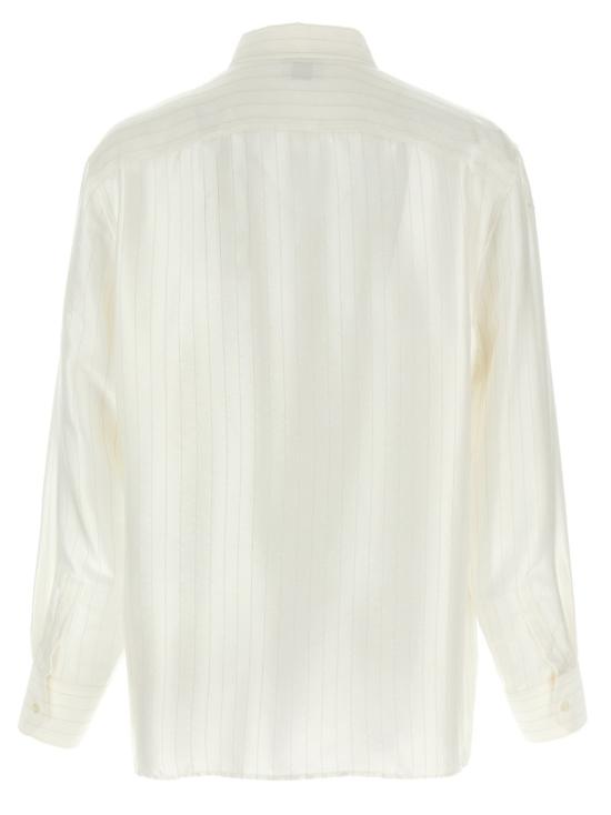 25SS 생로랑 긴팔 셔츠 819096Y2L919988 White - SAINT LAURENT