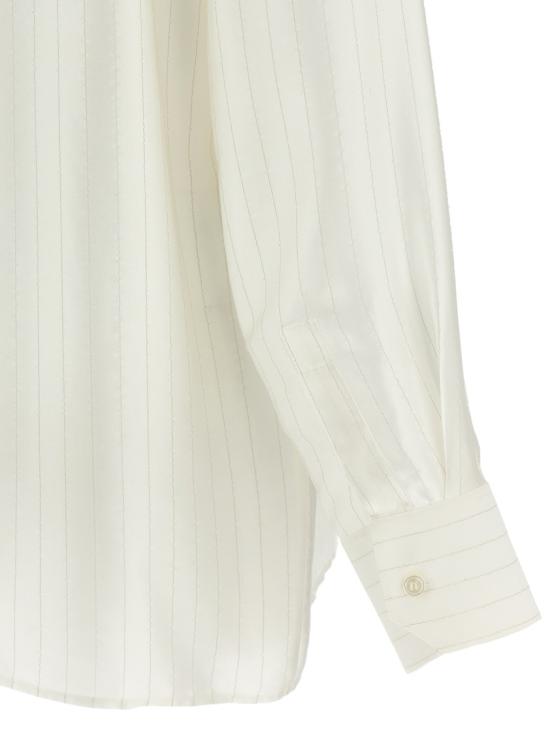 25SS 생로랑 긴팔 셔츠 819096Y2L919988 White - SAINT LAURENT