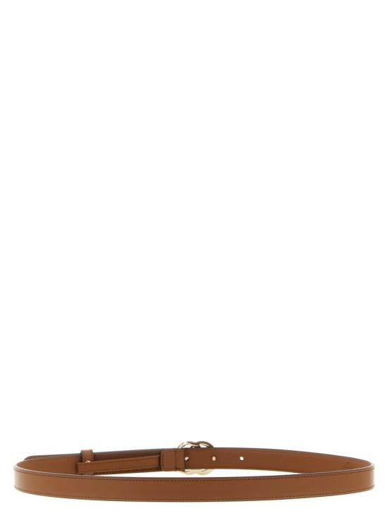 26SS 구찌 GG 마몽 씬 벨트 4094170AAA52718 Brown - GUCCI