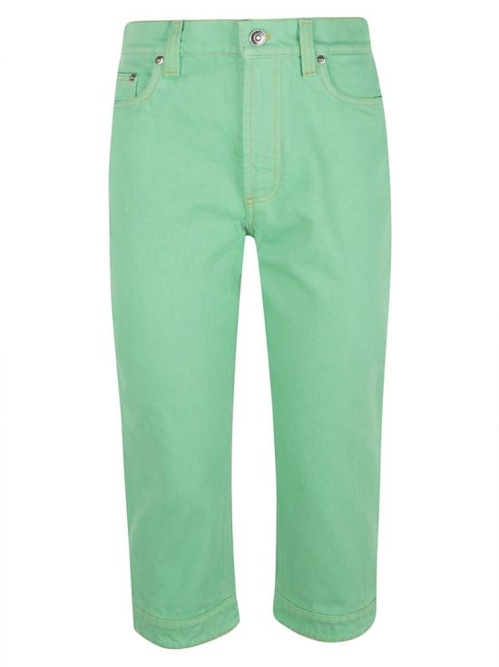 26SS 베르사체 스트레이트 팬츠 10237411A178711DB00 Green