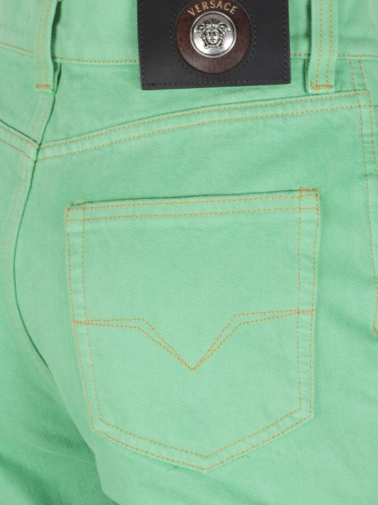 26SS 베르사체 스트레이트 팬츠 10237411A178711DB00 Green - VERSACE