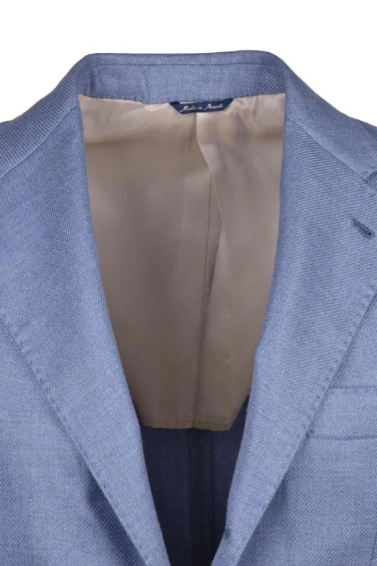 25SS 가보 나폴리 수트 자켓 울 캐시미어 재킷 - 블루 - GABO NAPOLI