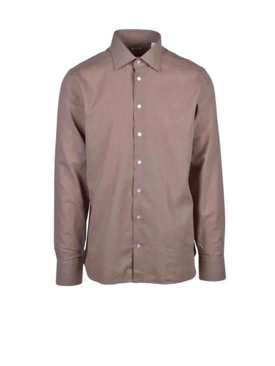 25SS 보리엘로 긴팔 셔츠 면 린넨  - 토프 색상