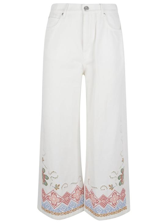 26SS 막스마라 팔라초 팬츠 2615131012600 009 White