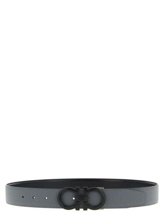 26SS 살바토레 페라가모 벨트 790409DARKRAIN Grey