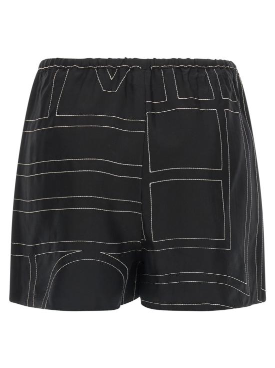 26SS 토템 숏팬츠 223226707925 Black - TOTEME