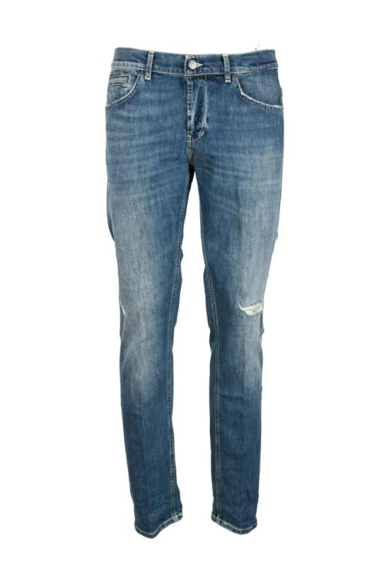  돈답 데님 은은한 워싱 처리가 된 슬림핏  진