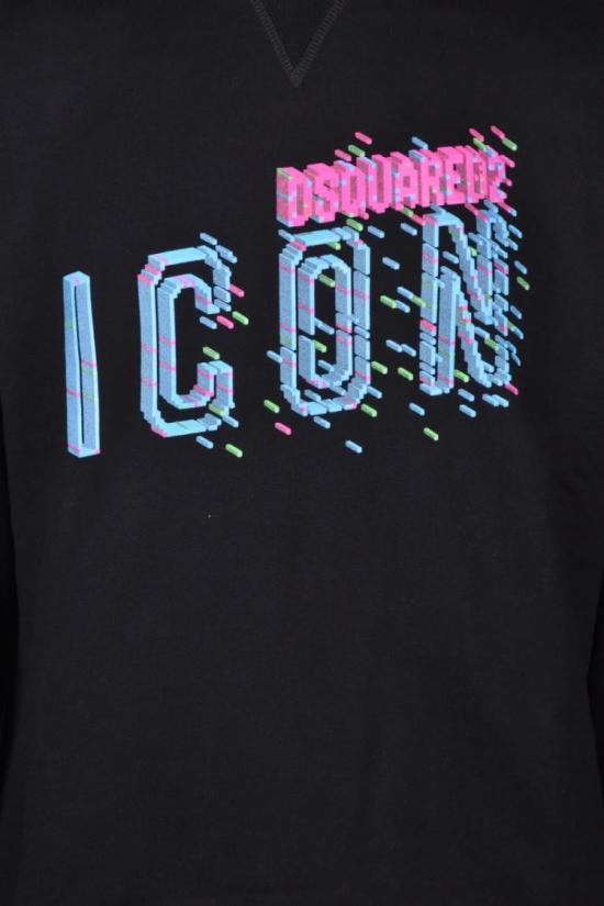  디스퀘어드2 후드 티셔츠 클래식 후드티에 과감한 그래픽이 더해졌습니다. - DSQUARED2