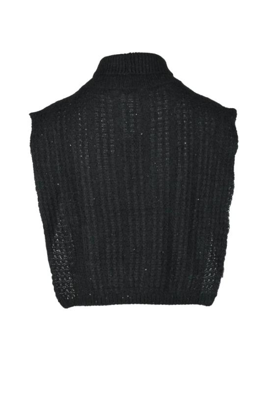  파비아나 필리피 코트 혼합 섬유 망토 - 블랙 - FABIANA FILIPPI