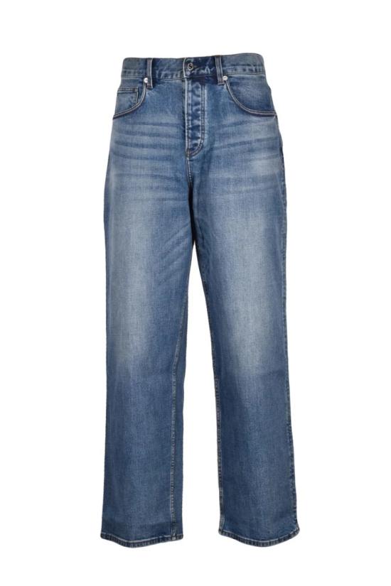  엠포리오 아르마니 데님 루즈핏 청바지 - 연청색