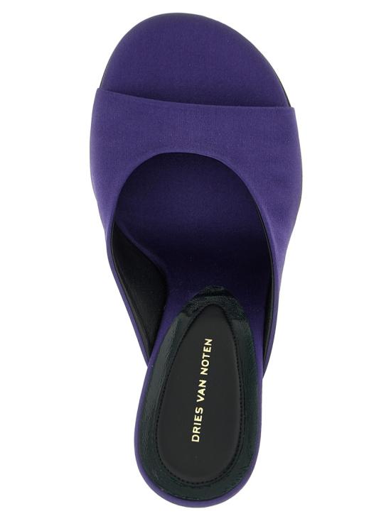 26SS 드리스 반 노튼 뮬/슬리퍼 2610117553304444 Grey - DRIES VAN NOTEN