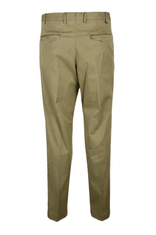 25SS 피티토리노 팬츠 신축성 있는 바지 - 올리브 그린 - PT TORINO