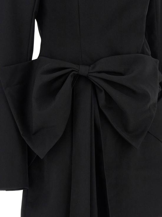 26SS 로테이트 바이 크리스텐슨 숏 원피스 115158100100 Black - ROTATE BY BIRGERCHRISTENSEN