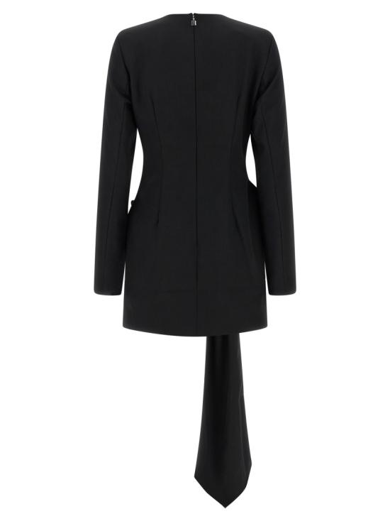 26SS 로테이트 바이 크리스텐슨 숏 원피스 115158100100 Black - ROTATE BY BIRGERCHRISTENSEN