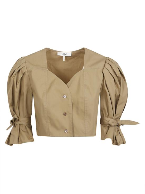 26SS 끌로에 블라우스 CH26UHT301413B6 Neutrals