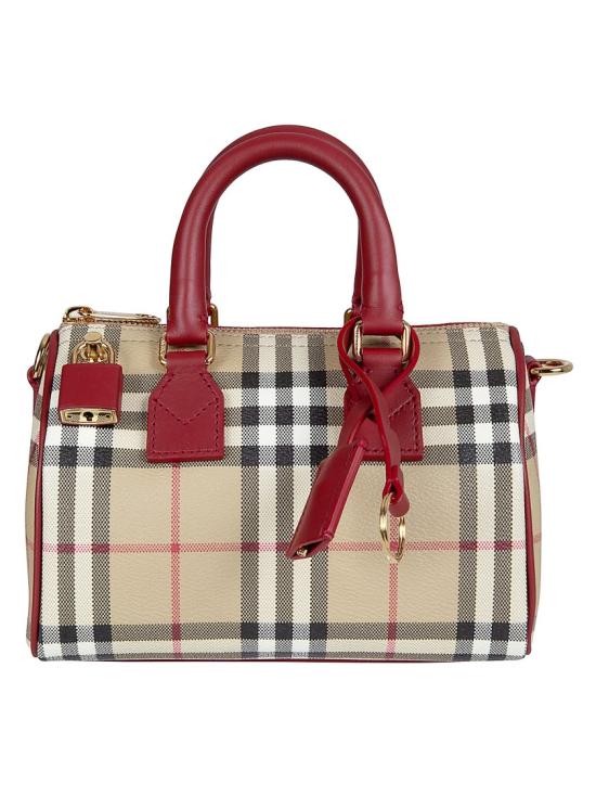 26SS 버버리 미니 체크 볼링백 8116280 B9724 Neutrals